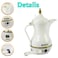 Gulf Dalla GA-C91844 120 Watt Car Coffee Maker with 400ml Capacity and Car Charging Power Cable - White