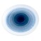 Shallow Reactive Scandi Dessert Plate 21Cm Blue