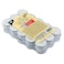 PAPSTAR TEALIGHTS CANDLES 30PCS