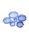 Generic 6-Piece Silicone Stretch Lids Set Blue