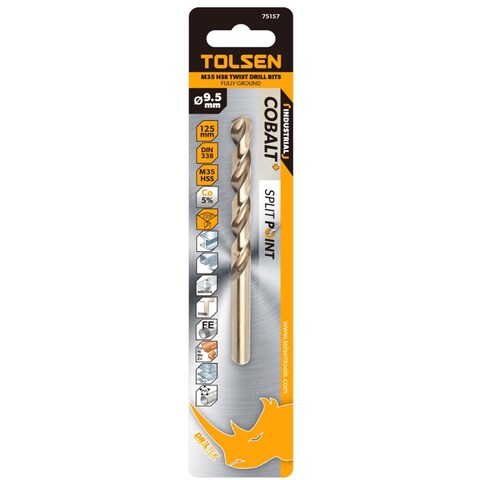 Tolsen HSS Twist Drill Bit, 75174, 4.8x86MM