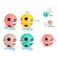 Simple Dimple Pop Spinner Football Game Hand Spinner Anti Stress Gyro Toy Finger Spinning Top Fidget Toys for Anxiety Popping pack of 4
