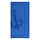 Anemoss Beach Towel, %100 Cotton, Free of Microfibre, Synthetic, or Polyester, Soft, Water Absorbent, Quick Dry, Medium Thick, Pool and Bath Towel, For Kids and Adults, 27x55 in, 70x140 cm, Blue Color