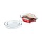 Borcam Oval Platter - 1550cc + 3200cc - 2 Pieces