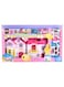 Rally My Happy Family Doll House Playset With Furniture And Dolls For Kids