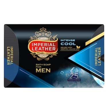 Cussons Imperial Leather Intense Cool Bath Soap Bar For Men 150g