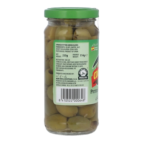 Coopolive Pitted Green Olives 235g