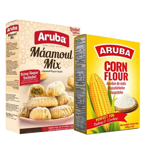 Aruba Maamoul Mix 500GR+Corn Flour 200GR