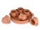 ARK Clay 6 Piece Cup Set with Tray - Elegance for Every Sip