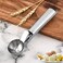 Showay Ice Cream Scoops Stacks Stainless Steel Ice Cream Digger Non-Stick Fruit Ice Ball Maker Watermelon Ice Cream Spoon Tool