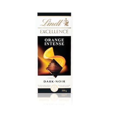 Lindt Excellence Dark Chocolate Orange Intense 100GR