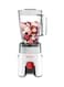 Moulinex Genuine Blender, One Speed And Pulse Function, Grinder And Grater Accessories, 1.75L, 500W, LM242B28, White/Clear