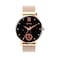 Generic-Gold Gold Steel Strap WB05 Smart Bracelet with BT Call Sports Watch 1.2-Inch TFT Screen BT5.0 Fitness Tracker IP67 Waterproof Sleep/Heart Rate Monitor Multiple Sports Mode Notification/Call/Se