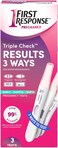 First Response Triple Check Pregnancy Test 3 Ct.