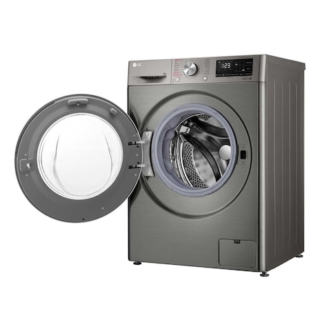 LG Vivace Front Loading Digital Full Automatic Washing Machine - 8 Kg - Silver - F4R3TYGCP
