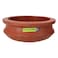 Royalford Deep Serving Pots, Handmade Clay, Rf10585, 100% Natural Clay, Non-Toxic &amp; Eco-Friendly, Can Be Used On Gas Stove Or Open Fire, Earthen Pot/ Clay Pot For Curry, Sambar, Rice