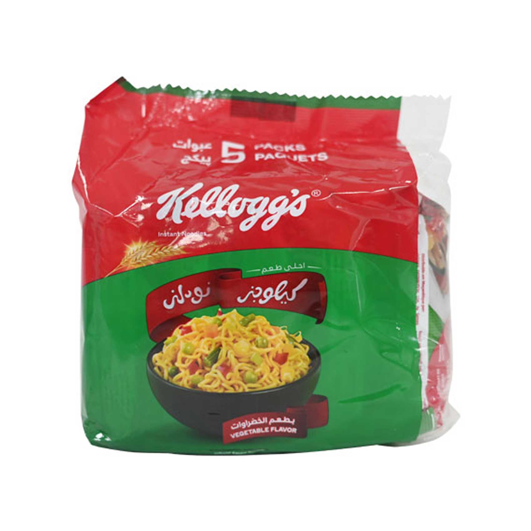 Kellogg&#39;s Noodles Vegetable Flavor 70grx5&#39;s