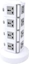 MODI 4 Layers Tower Extension Cord Socket USB Ports
