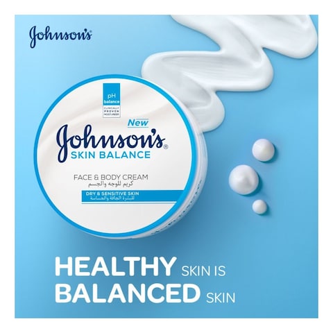 Johnson&#39;s Skin Balance Face And Body Cream 300ml