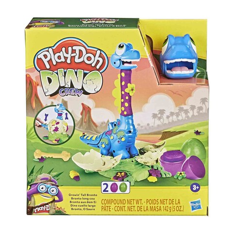 Buy Hasbro PlayDoh Growin Tall Bronto Online Carrefour Qatar