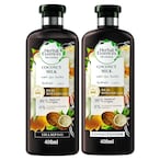 Buy Herbal Essences Bio Renew Coconut Milk Shampoo 400ml + Conditioner 400ml in UAE