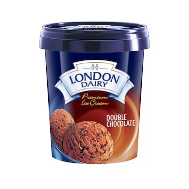 لندن ديري آيس كريم شوكولاتة مزدوجة، 500 لتر