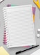 Lowha Spiral Notebook With 60 Sheets And Hard Paper Covers With Pastel Ebook Design, For Jotting Notes And Reminders, For Work, University, School