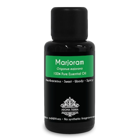 Aroma Tierra - Marjoram Essential Oil (Sweet) - Aroma Tierra - 100% Pure &amp; Natural - 30Ml