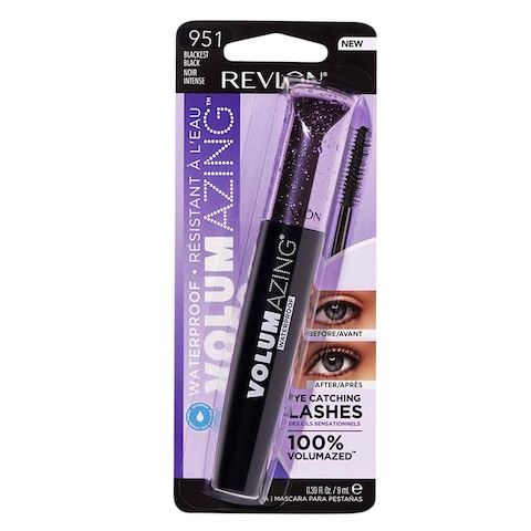 Revlon Volumazing Waterproof Mascara Blackest Black N 951 9ml
