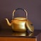 Royalford 6.0L Golden-Finish Aluminum Tea Kettle- Rf10770  Rust And Corrosion Resistant Body With Comfortable And Anti-Scald Handle  Induction Compatible  Perfect For Indoor And Outdoor Use  Golden