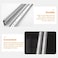 Generic 2pcs Drawer Slides Heavy Duty Full Extension Ball Bearing Hardware Drawer Rails Cabinet Slides for Home 14inch
