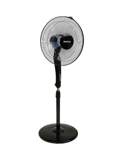 Krypton 60W 16-Inch Stand Fan KNF6027 Black