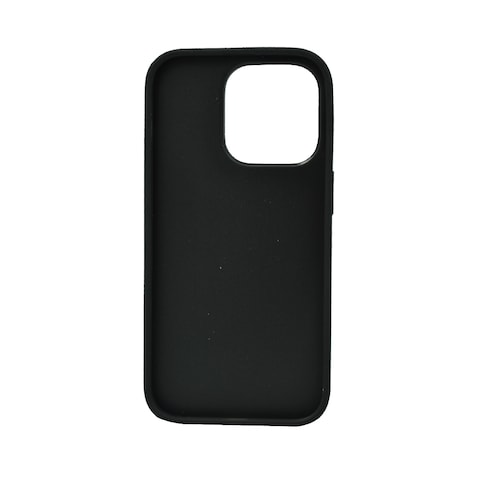Ferrari Hc Pu Carbon Effect Case With Italian Flag Line For Iphone 14 Pro Black