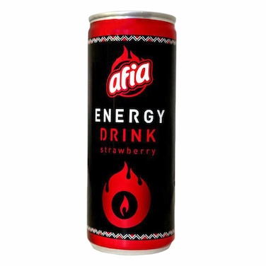 Afia Strawberry Energy Drink 250ml