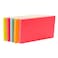 Post-it Notes Neon Colors 655-5PK. 3 x 5 in (76 mm x 127 mm), 100 sheets/pad, 5 pads/pack