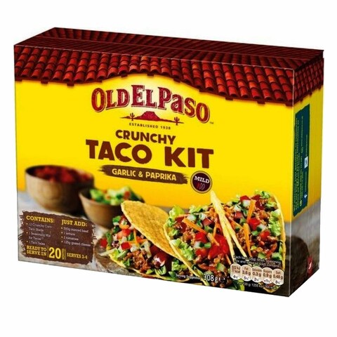 Old El Paso Taco Kit Mild Beef 308GR