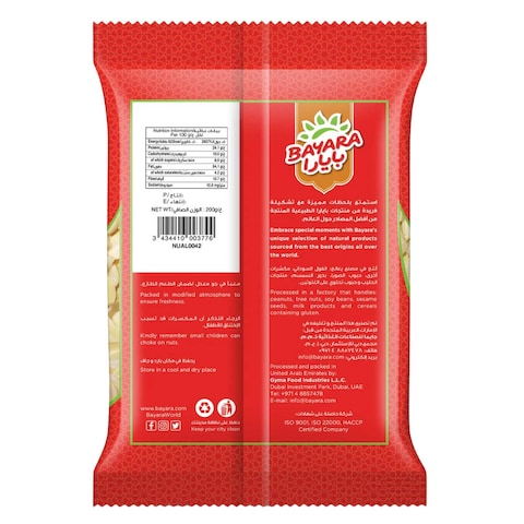 Bayara Almonds Sliced 200g