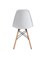 Sulsha Furniture Dining Chair Durable &amp; Comfy Mid Century Modern Molded Shell Lounge, Cafe Chair Plastic Easy Assembly