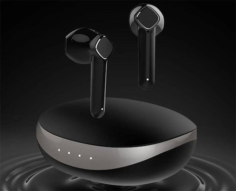 Mibro S1 True Wireless Earbuds HiFi Stereo Noise Cancelling For Clear Calls Touch Control Earphone Slide Design Charging Box   Bluetooth 5.3   IPX5 Waterproof - Black