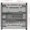 LANNY Multi-Function Adjustable Folding Table AK64 white