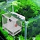 Vsell24 Aquarium Double Breeder Net Fish Tank Fry Hatchery Baby Fish Separation Pregnant Fish Isolation Tank With Suction Cup For Aquarium Fish Tank
