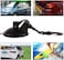 Heavy Duty Suction Cup Anchor with Securing Hook Tie Down, Camping Tarp Accessory as Car Side Awning, 2 Pieces