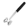 Generic-Silver Double Sides Meat Tenderizer Meat Hammer Meat Mallet Chicken Pounder Non-slip Handle   Premium Zinc Alloy Pounder For Tenderizing Beef Steak Chicken Fish Pork Veal Cutlet