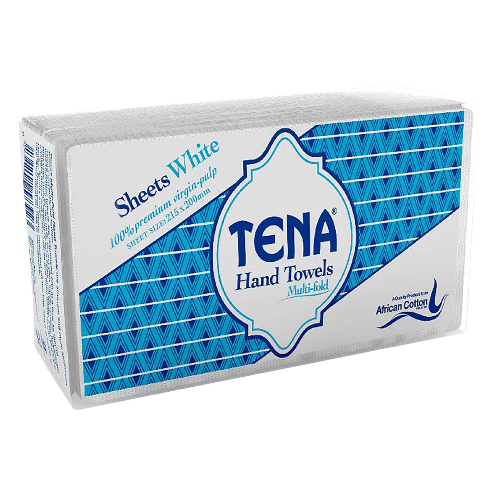 Tena Multi-Fold Hand Towels 215x200mm 240 Piece