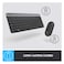 Logitech Slim Wireless Keyboard Mk470 + Wireless Mouse