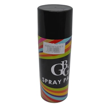 Gbg Spray Paint Gloss Black A01