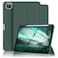 HYX New iPad Pro 12.9 Inch Case 2022(6th Gen)/2021(5th Gen)/2020(4th Gen) with Pencil Holder,Smart iPad Case [Auto Wake/Sleep] with Auto 2nd Gen Pencil Charging (Green)