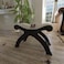 Wooden Stool Chair with Cushion