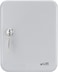 Key Cabinet Wall Mount Design Safe Box with Key Lock (20 Key Capacity) White
