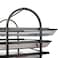 Lavish Desk Deposit Tray 4 Layer, A4 Letter Paper Document Wire Mesh Storage Organizer, Black